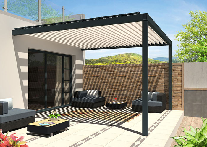 pergola Alu 3x4 m bassin d'Arcachon